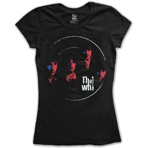 Tričko The Who - Soundwaves, Žena,Čierna,M