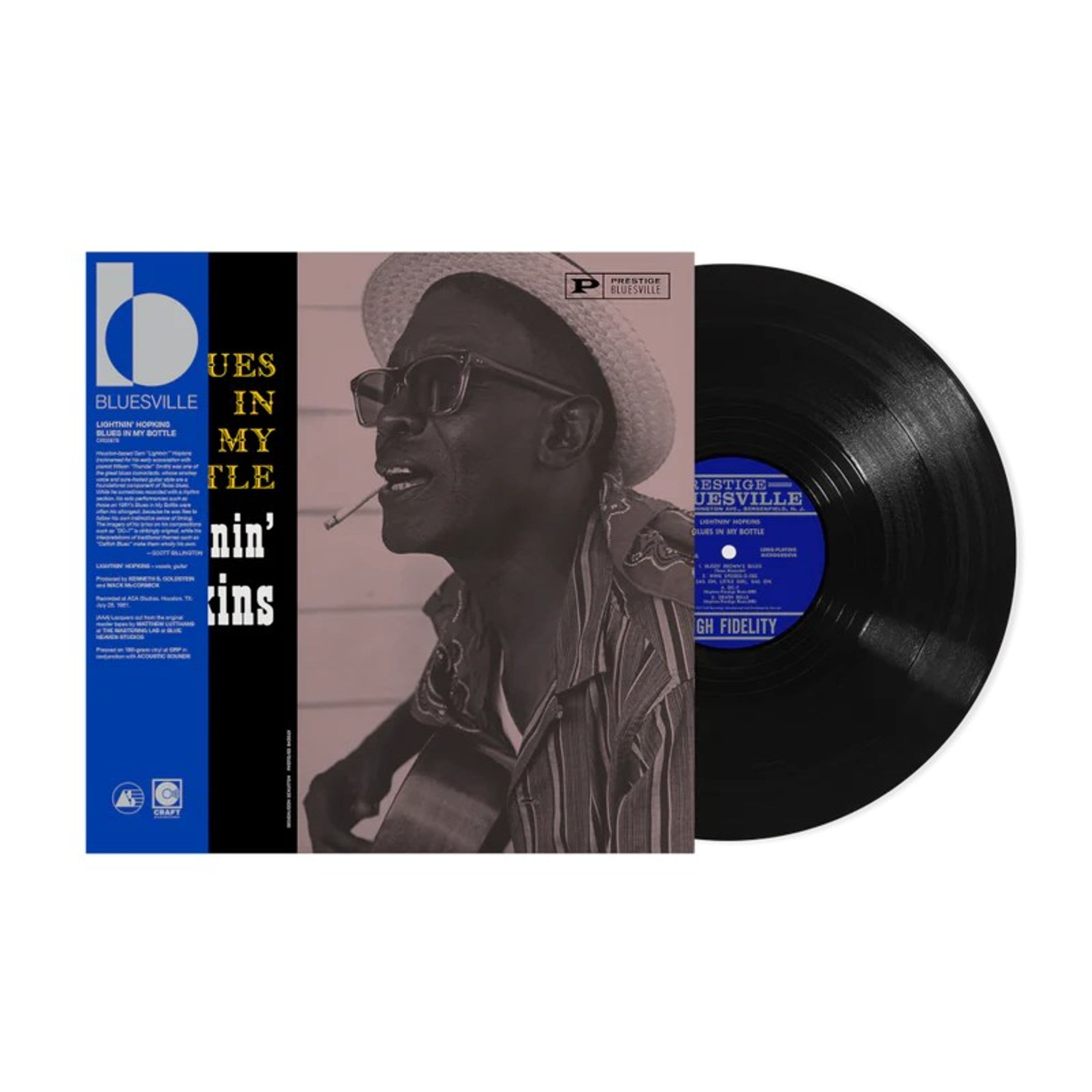 Vinyl Lightnin' Hopkins - BLUES IN MY BOTTLE