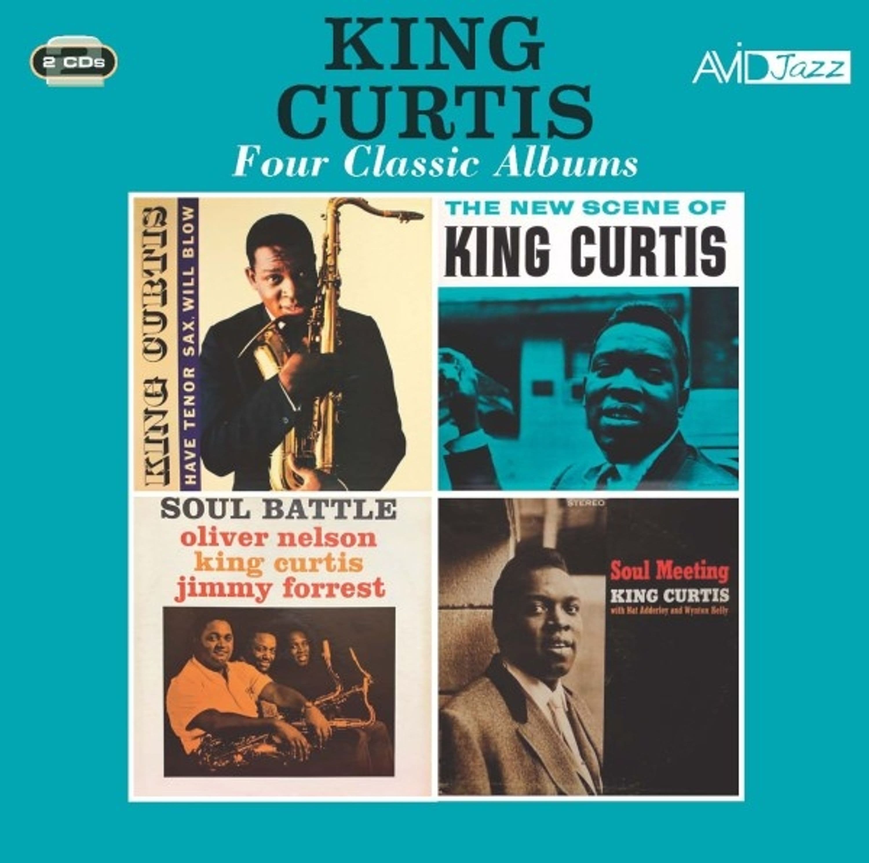 CD King Curtis - FOUR CLASSIC ALBUMS