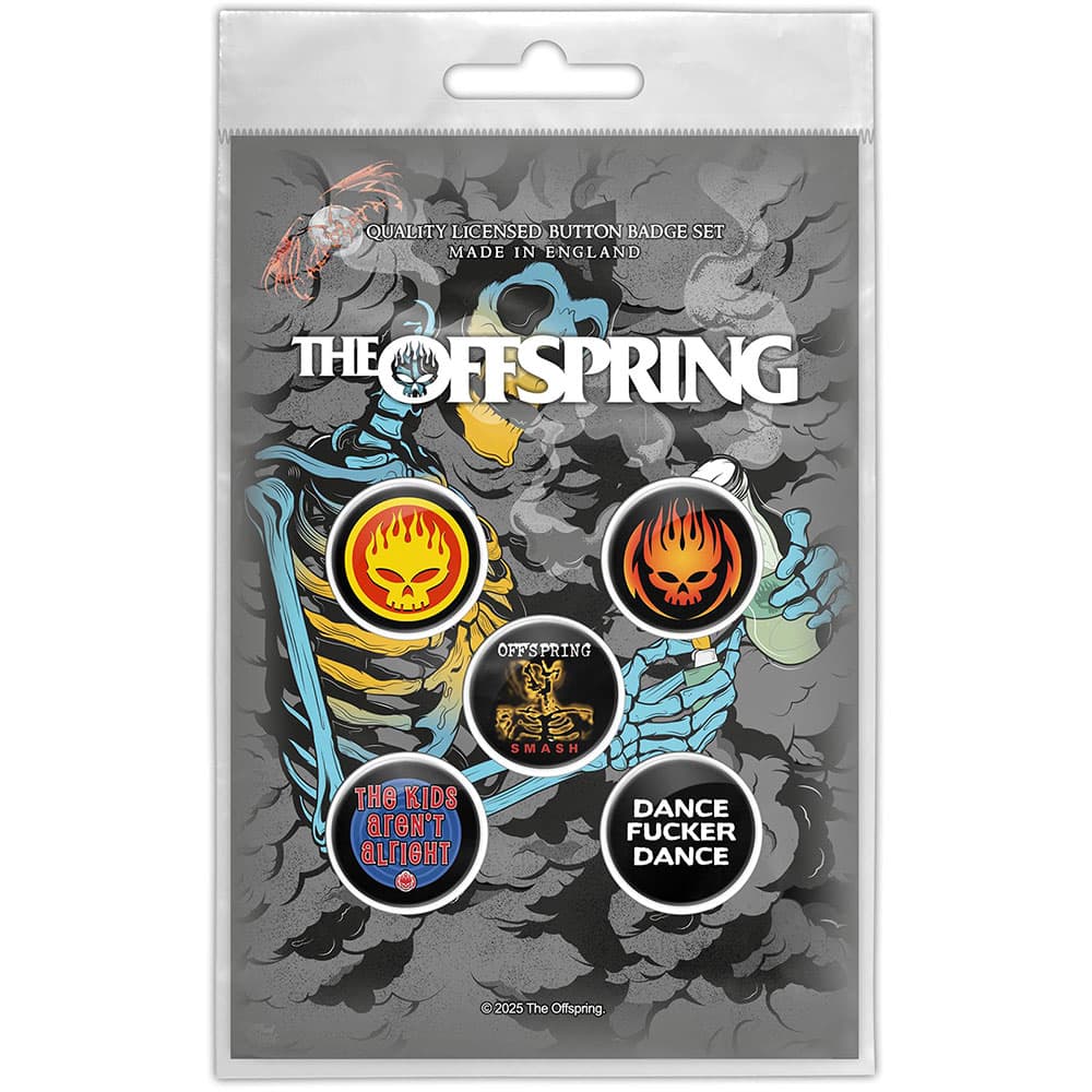 Odznak The Offspring - Skeleton Molotov