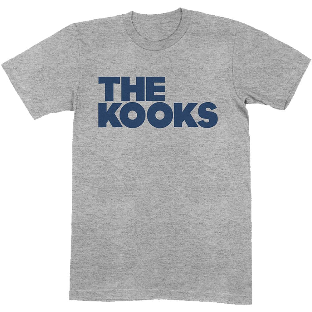 Tričko The Kooks - Logo, Unisex,Šedá,S