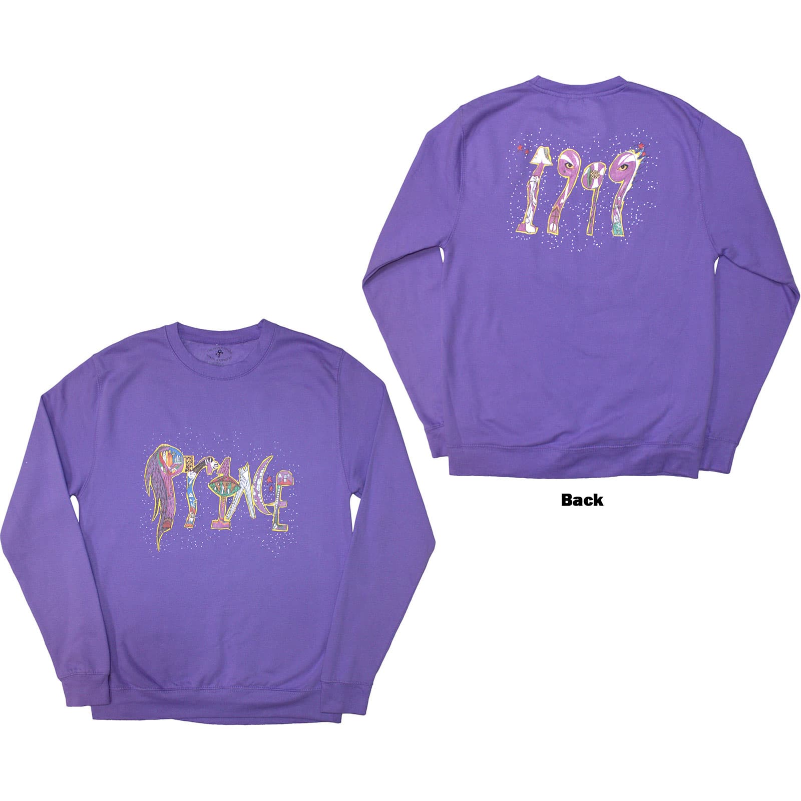 Crewneck Prince - 1999, Unisex,Fialová,M