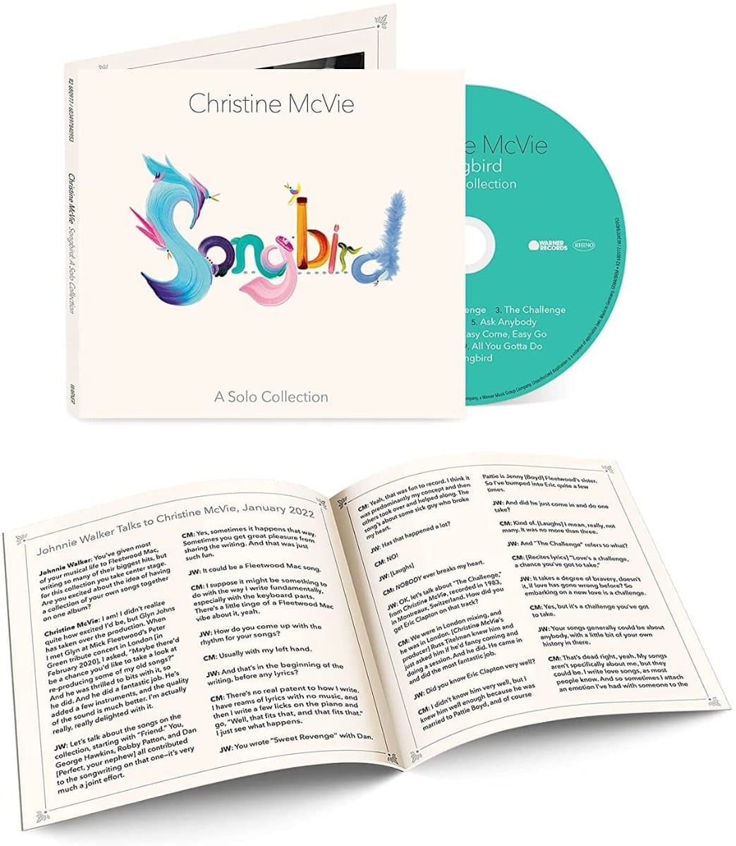 CD Christine McVie - SONGBIRD (A SOLO COLLECTION)