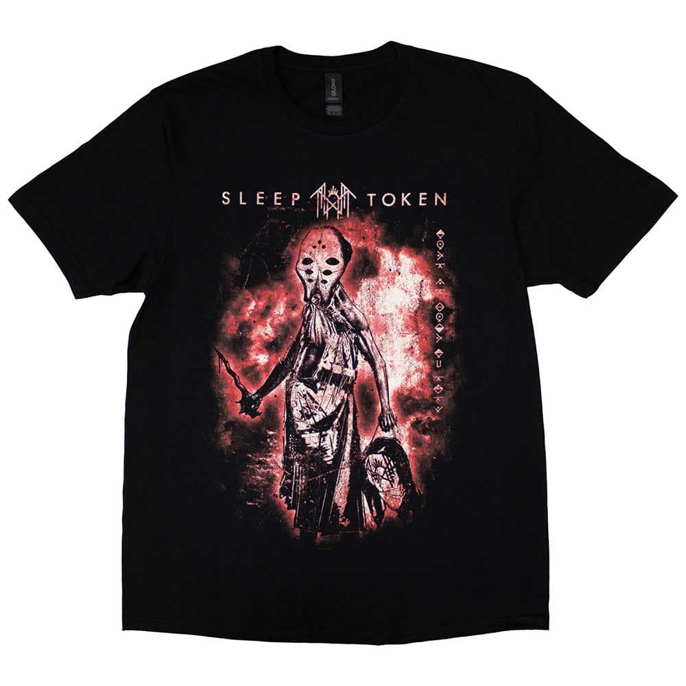Tričko Sleep Token - The Night Belongs To You, Unisex,Čierna,M