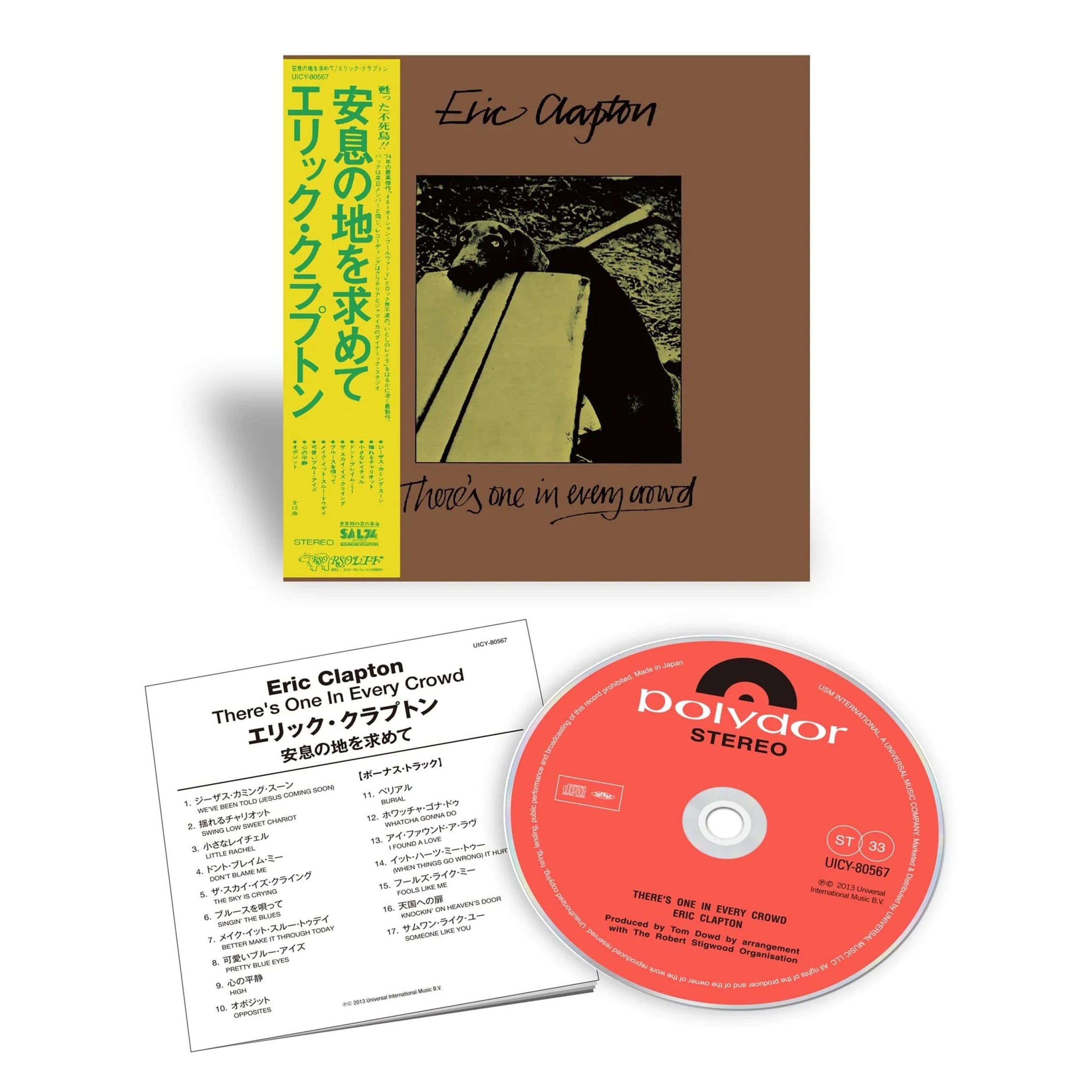 CD Eric Clapton - THRE'S ONE IN EVERY CROWD