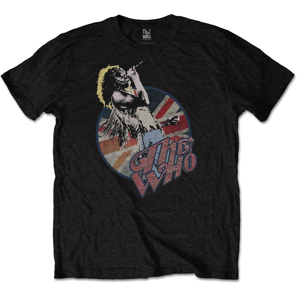 Tričko The Who - Roger Vintage Pose, Unisex,Čierna,S
