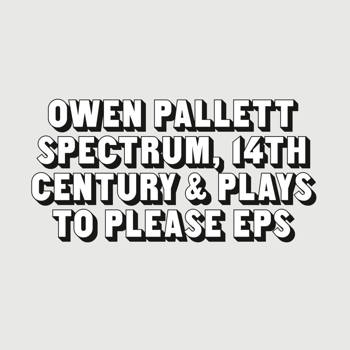 Vinyl Owen Pallett - TWO EP'S