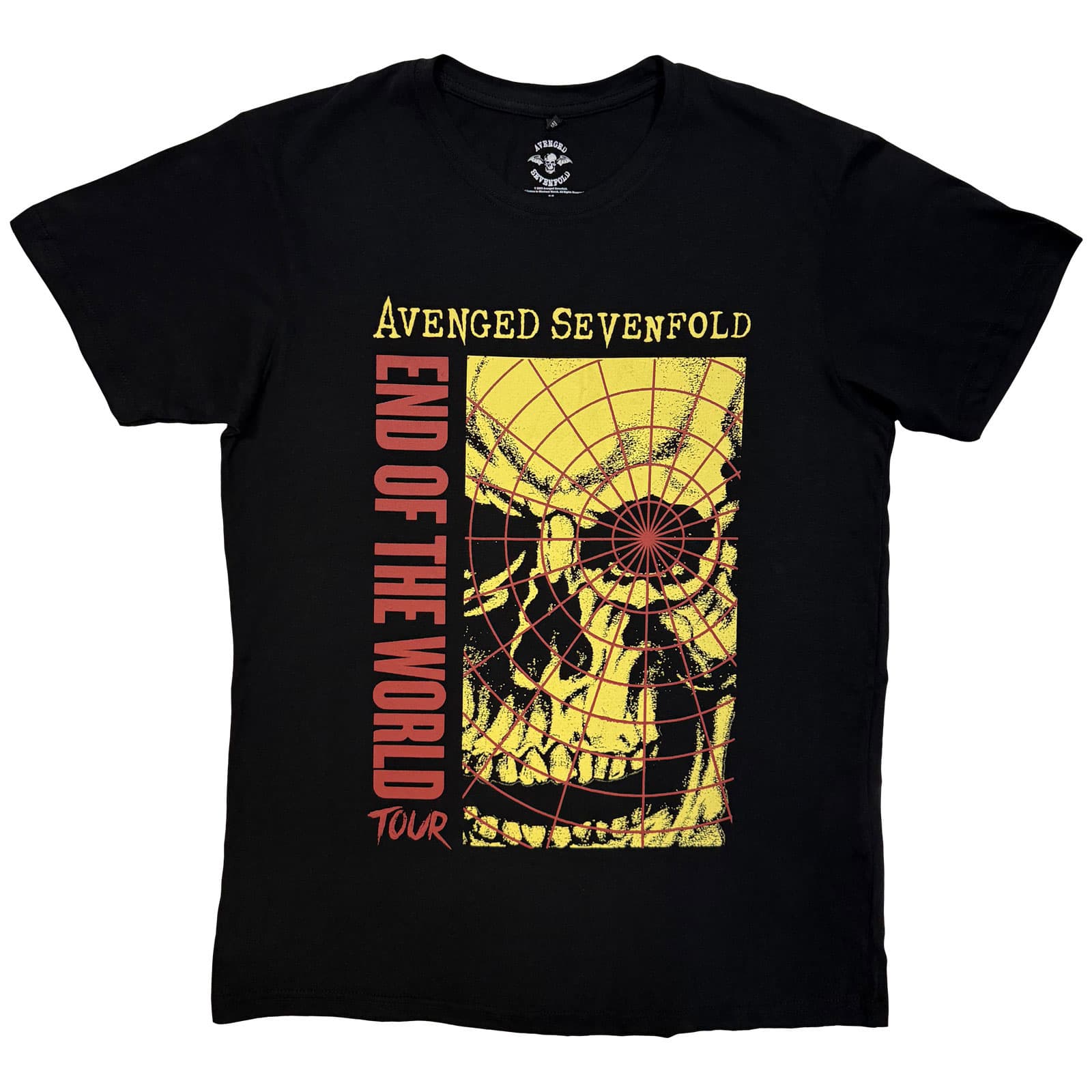 Tričko Avenged Sevenfold - End Of The World Tour, Unisex,Čierna,S
