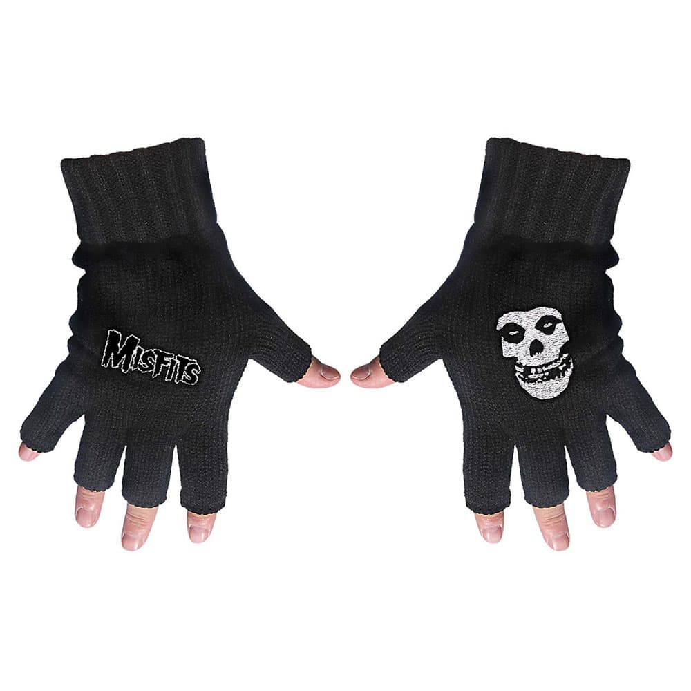 Rukavice Misfits - Logo & Fiend, Unisex,Čierna,Univerzálna