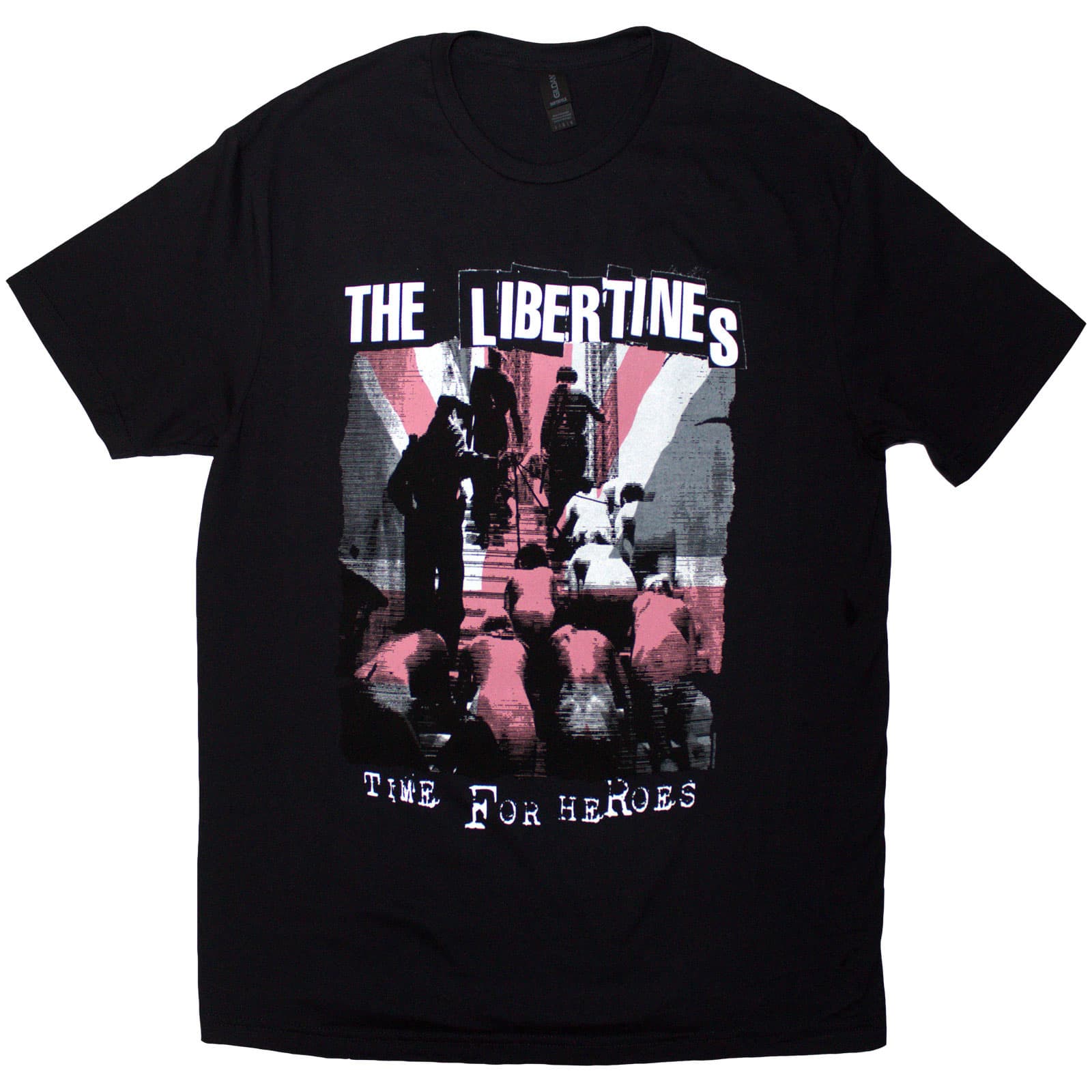 Tričko The Libertines - Time For Heroes Flag, Unisex,Čierna,S