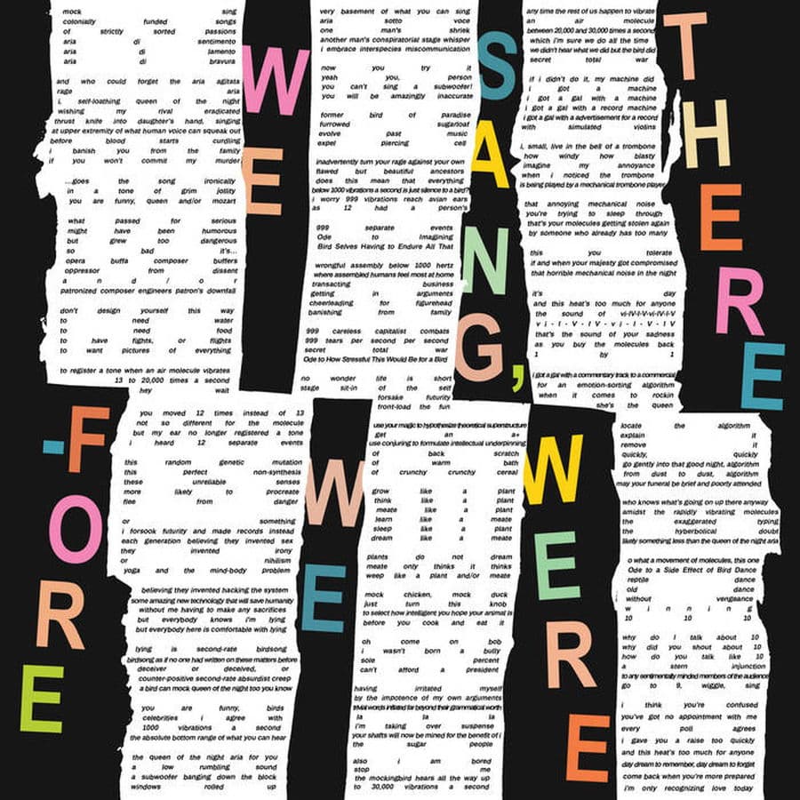 Vinyl Greg Saunier - WE SANG, THEREFORE WE WERE
