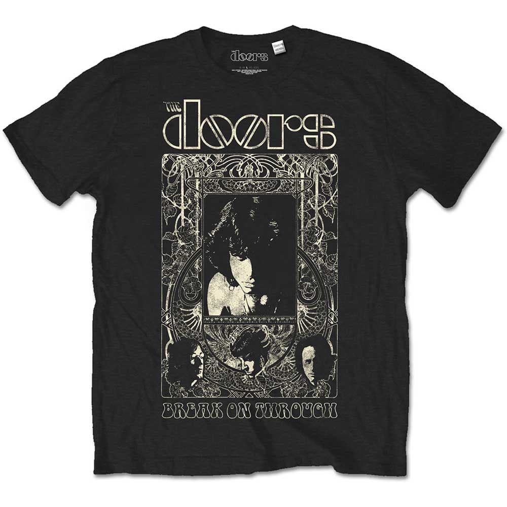 Tričko The Doors - Nouveau, Unisex,Čierna,M