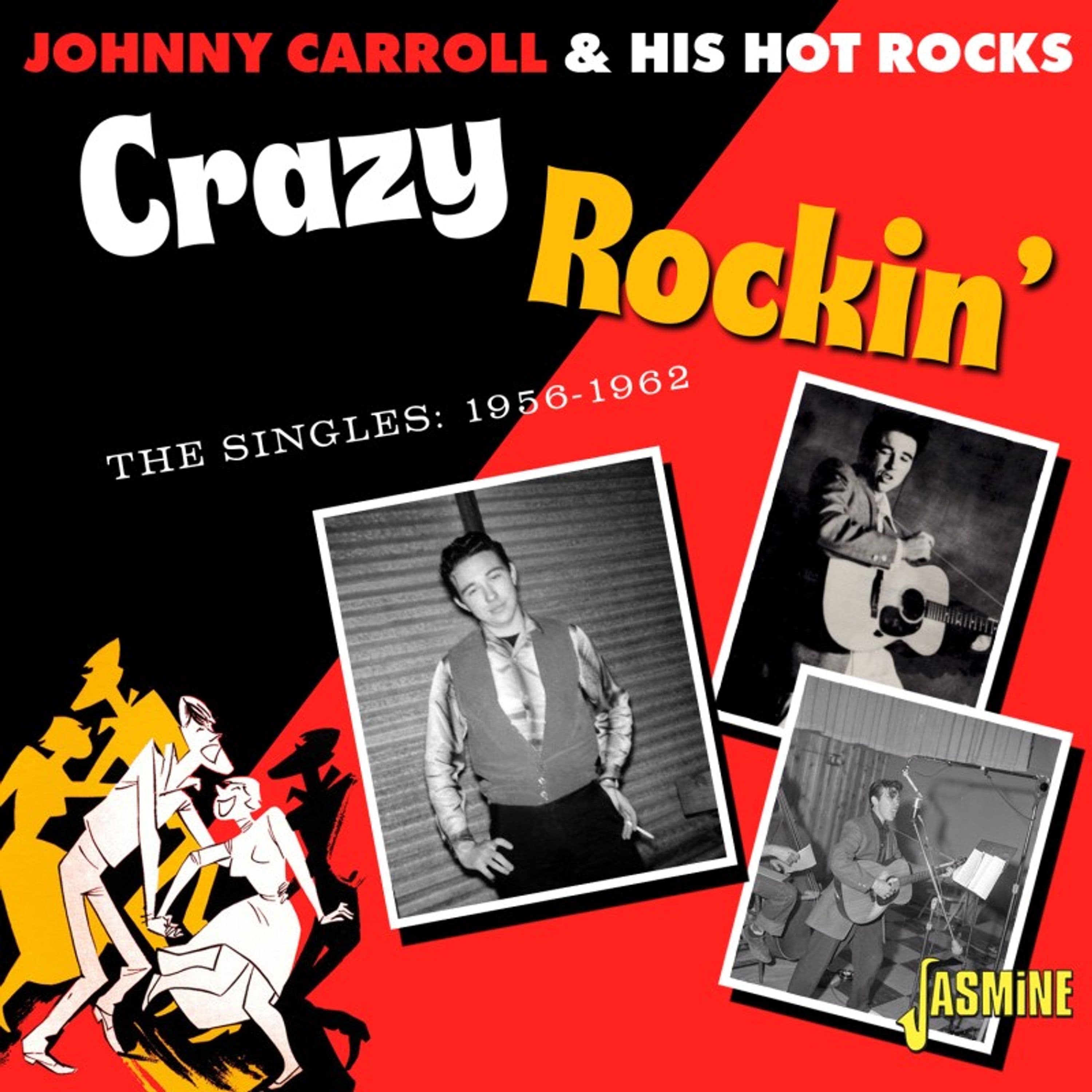 CD Johnny Carroll & His Hot Rocks - CRAZY ROCKIN