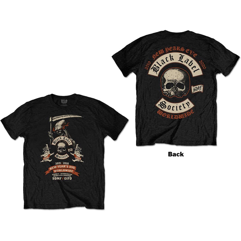 Tričko Black Label Society - New Years Eve, Unisex,Čierna,S