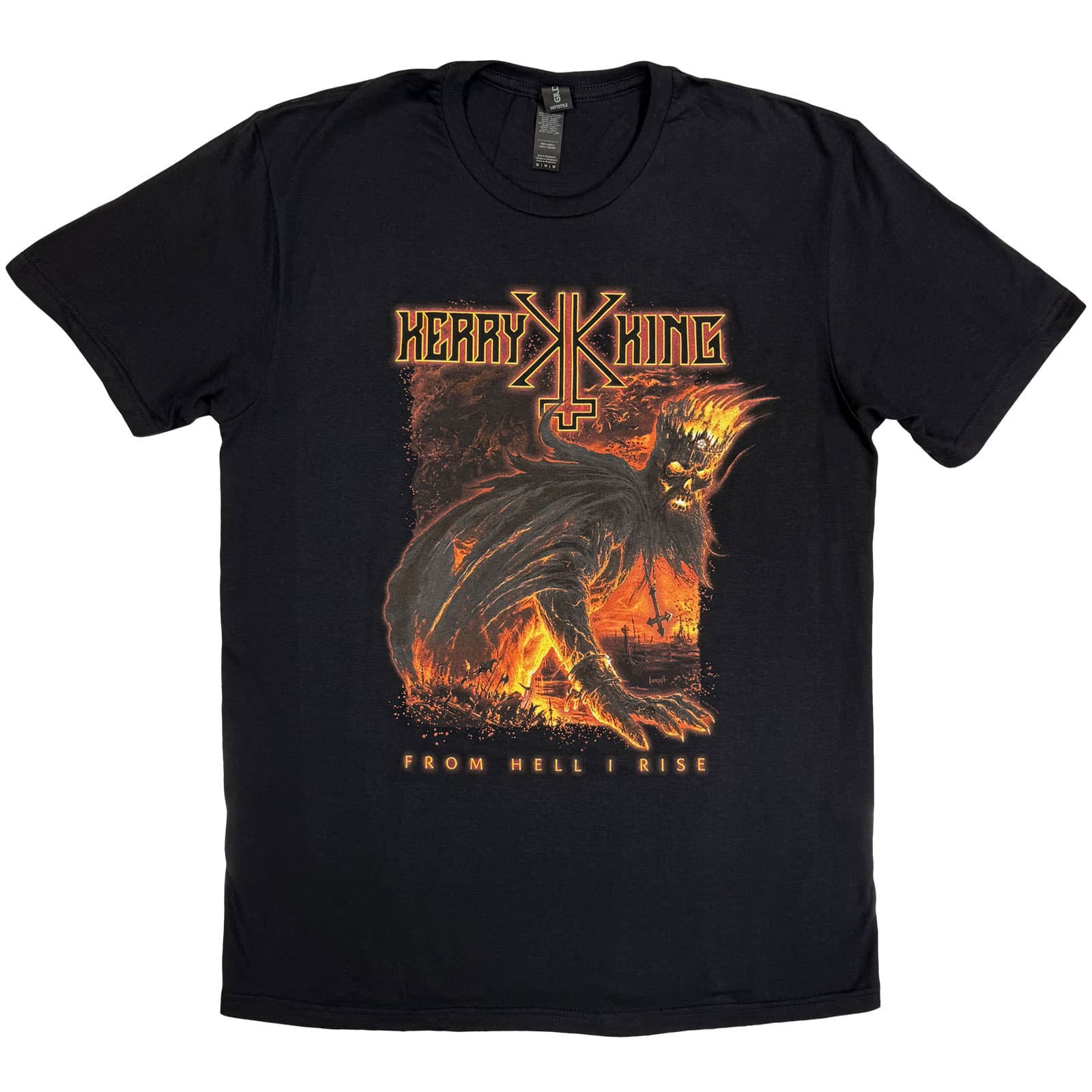 Tričko Kerry King - From Hell I Rise Hell King, Unisex,Čierna,S