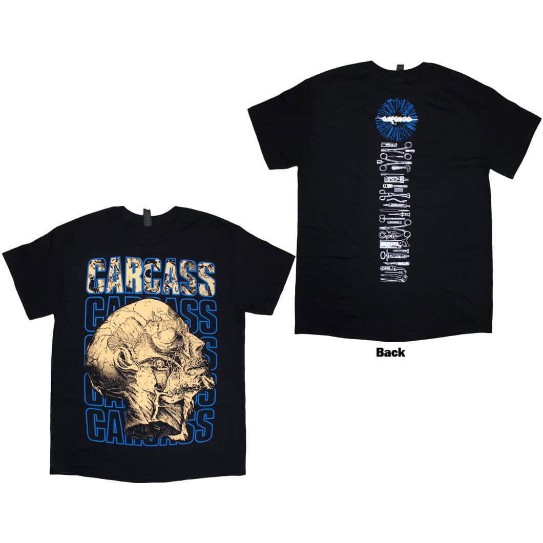 Tričko Carcass - Necro Head, Unisex,Čierna,S