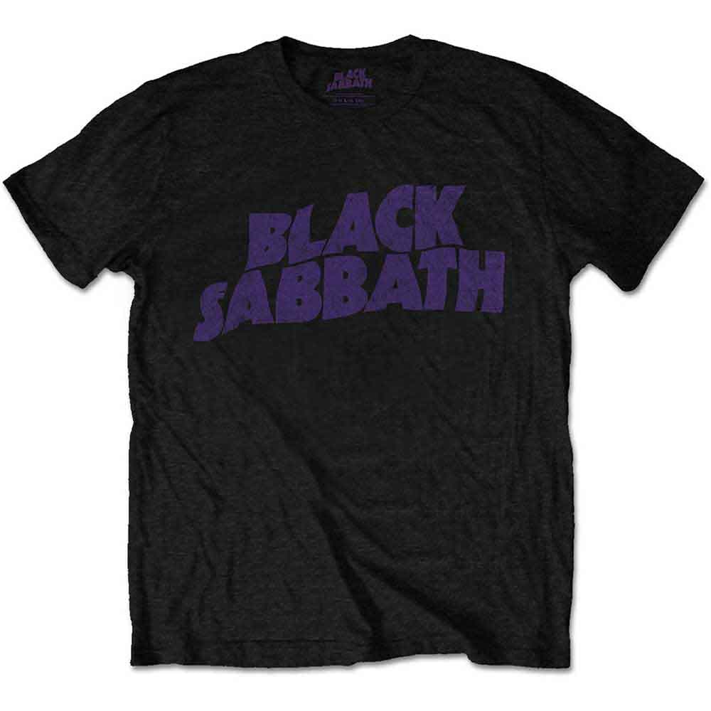Tričko Black Sabbath - Wavy Logo, Dieťa,Čierna,7 – 8 rokov