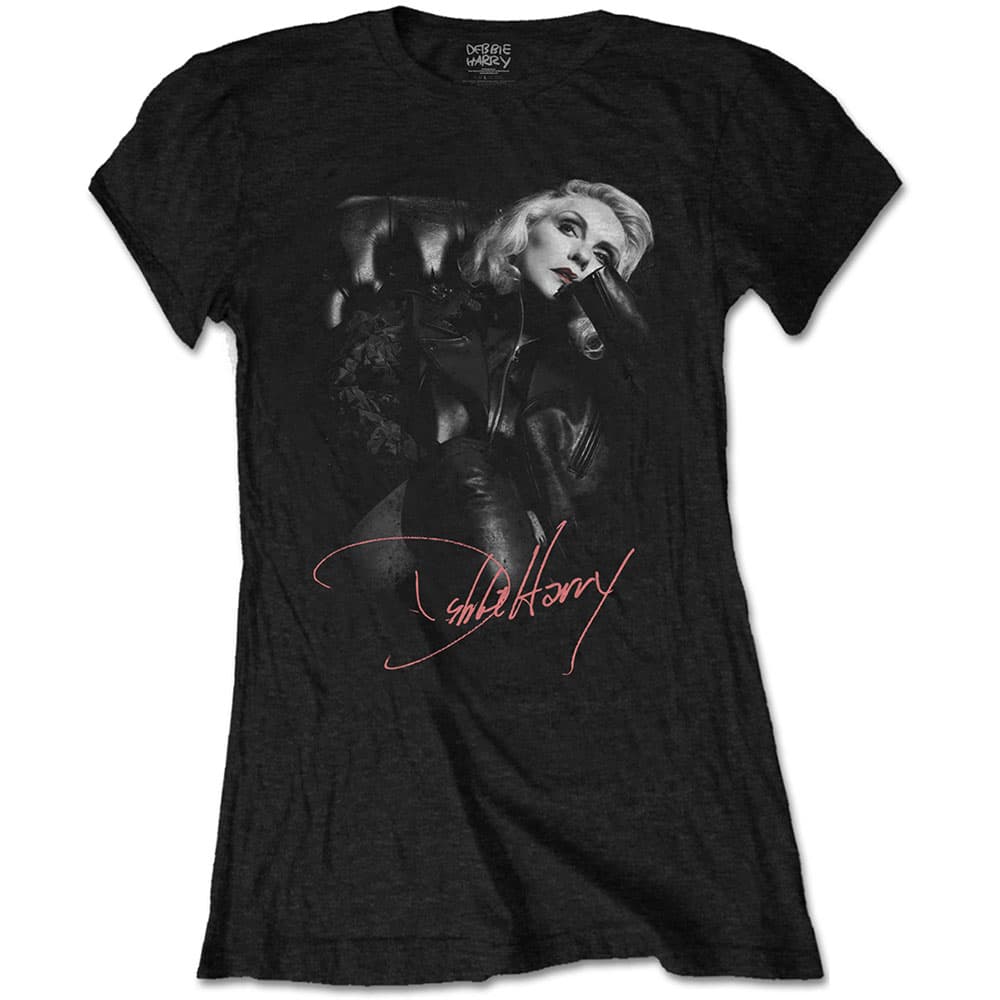 Tričko Debbie Harry - Leather Girl, Žena,Čierna,M