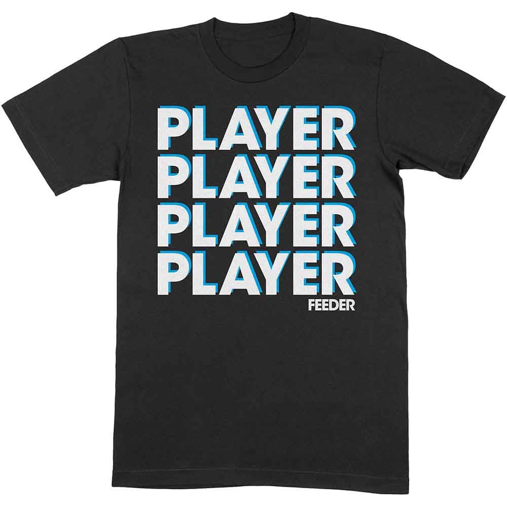 Tričko Feeder - Player, Unisex,Čierna,M