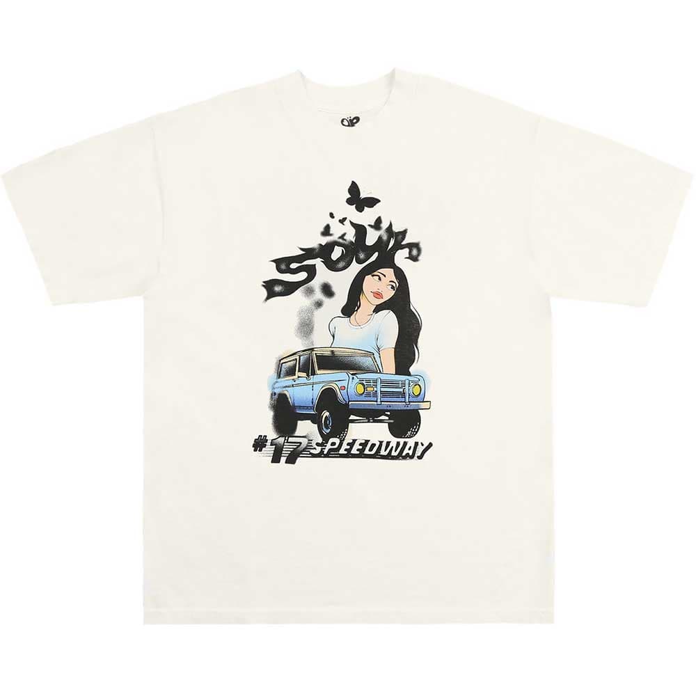 Tričko Olivia Rodrigo - Sour Airbrush, Unisex,Natural,L
