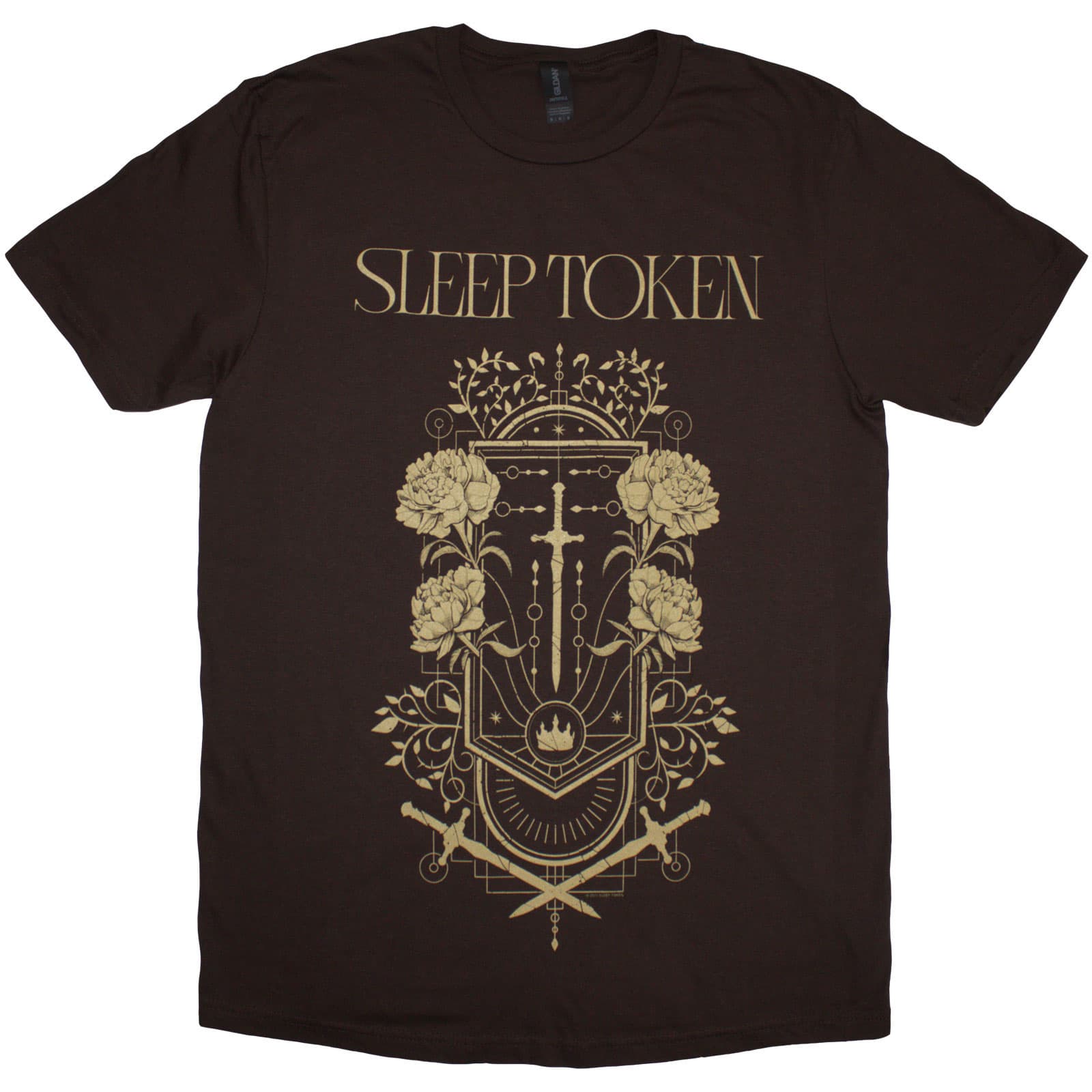 Tričko Sleep Token - Damocles, Unisex,Hnedá,S