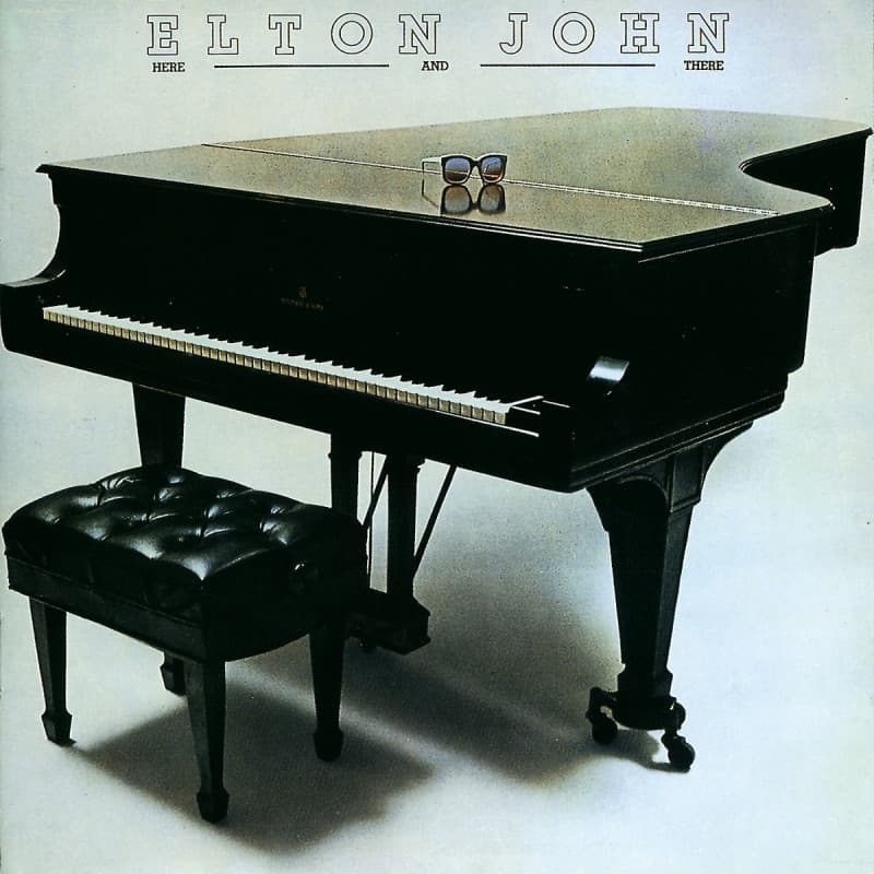 Vinyl Elton John - HERE AND THERE
