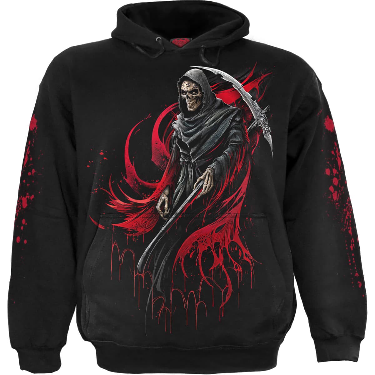 Mikina Spiral Stairs - Screaming Death, Unisex,Čierna,M