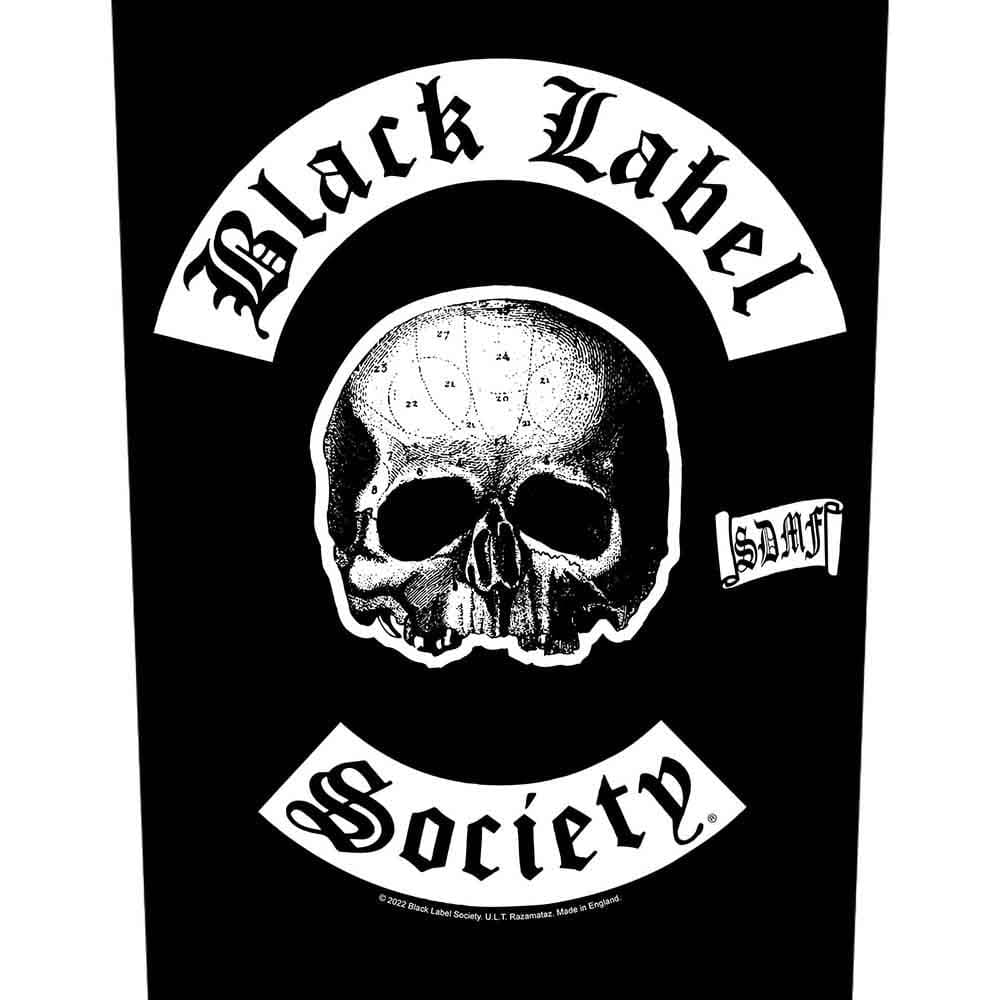 Nažehlovačka Black Label Society - SDMF