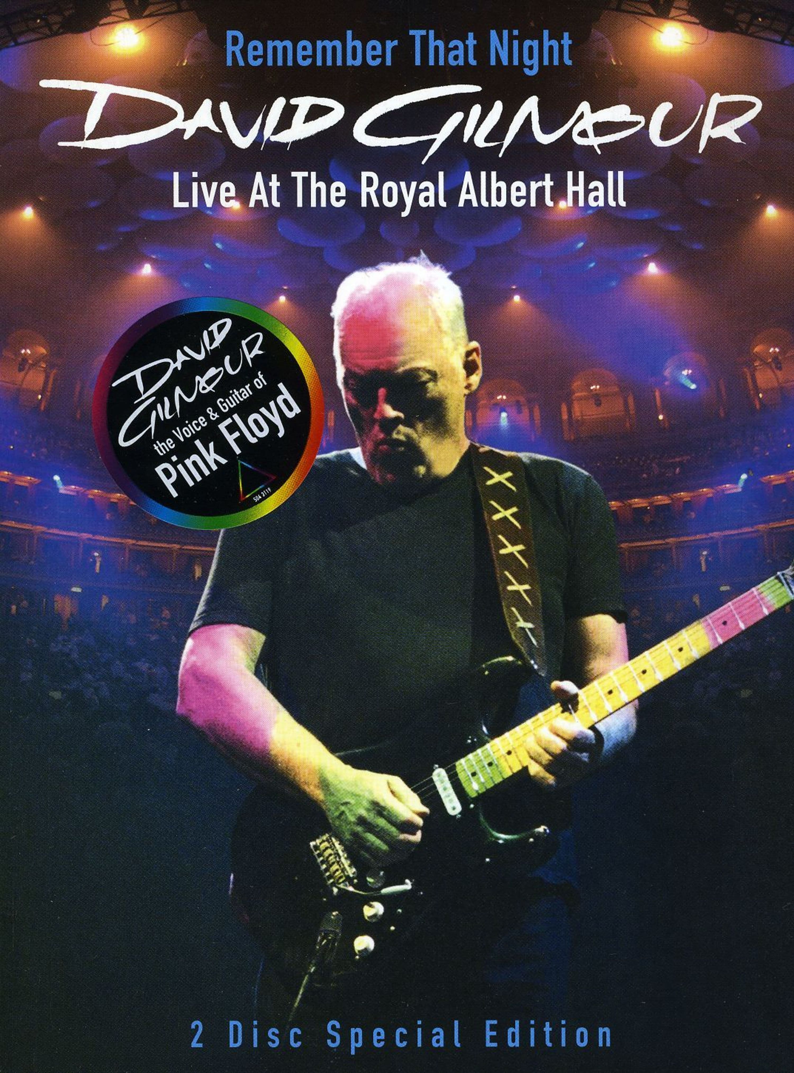 DVD David Gilmour - REMEMBER THAT NIGHT