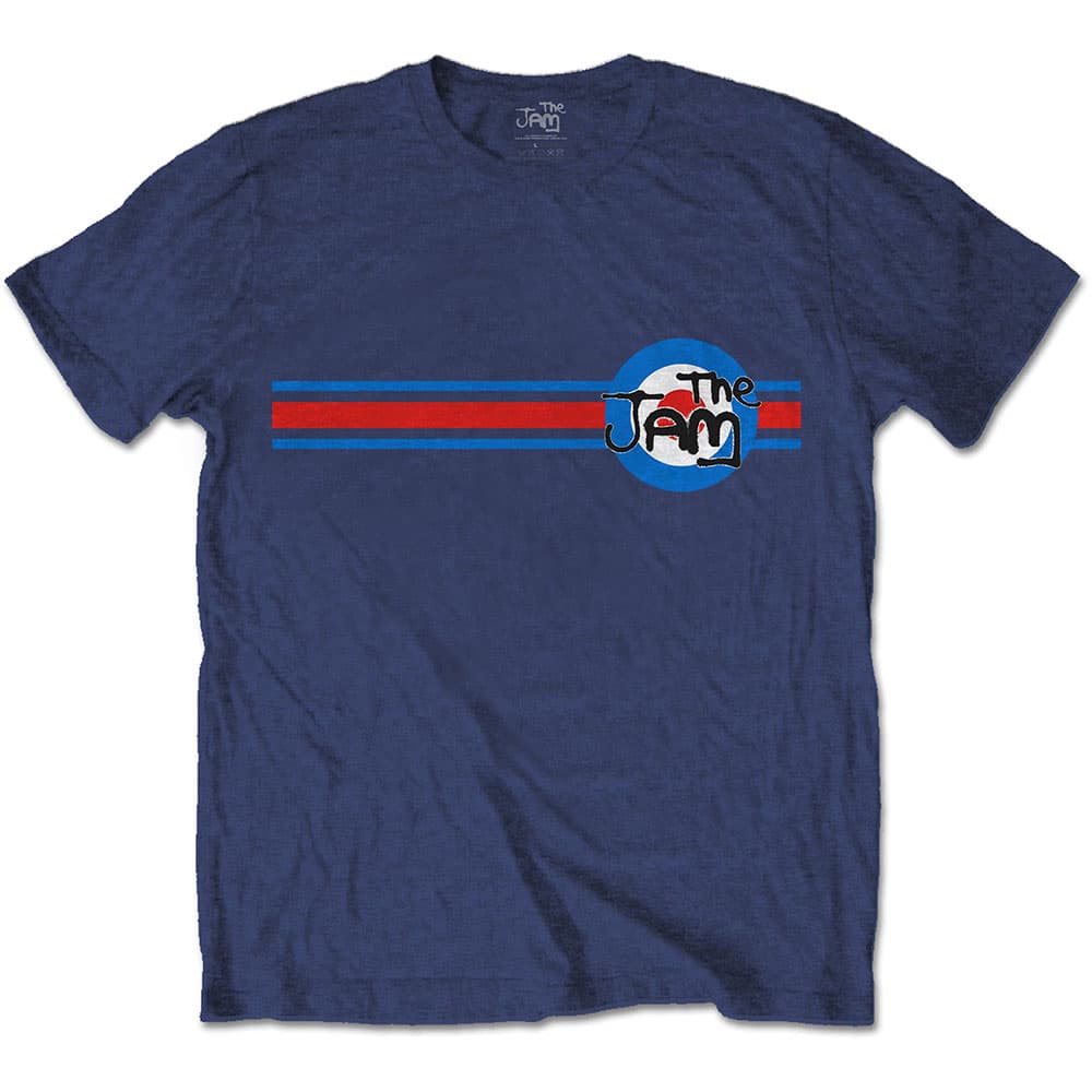 Tričko The Jam - Target Stripe, Unisex,Modrá,S