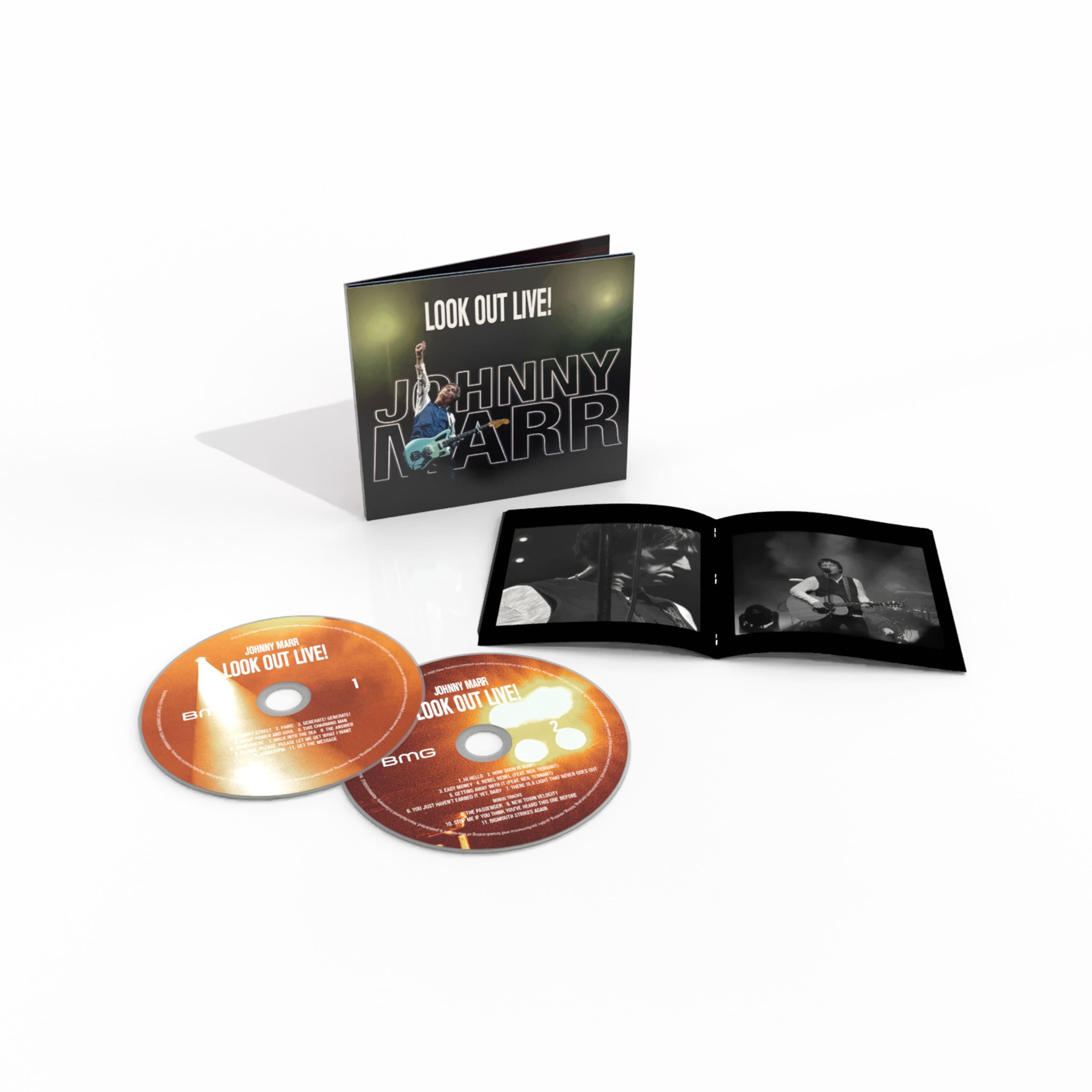CD Johnny Marr - LOOK OUT LIVE|
