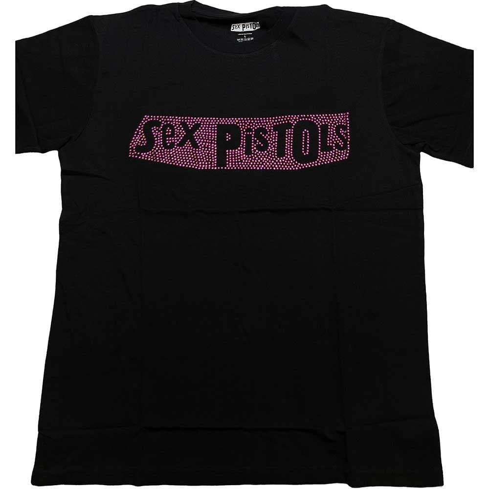 Tričko Sex Pistols - Logo, Unisex,Čierna,L