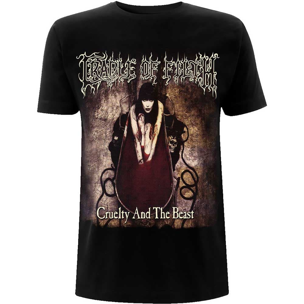Tričko Cradle of Filth - Cruelty & The Beast, Unisex,Čierna,M