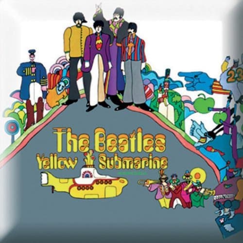 Odznak The Beatles - Yellow Submarine