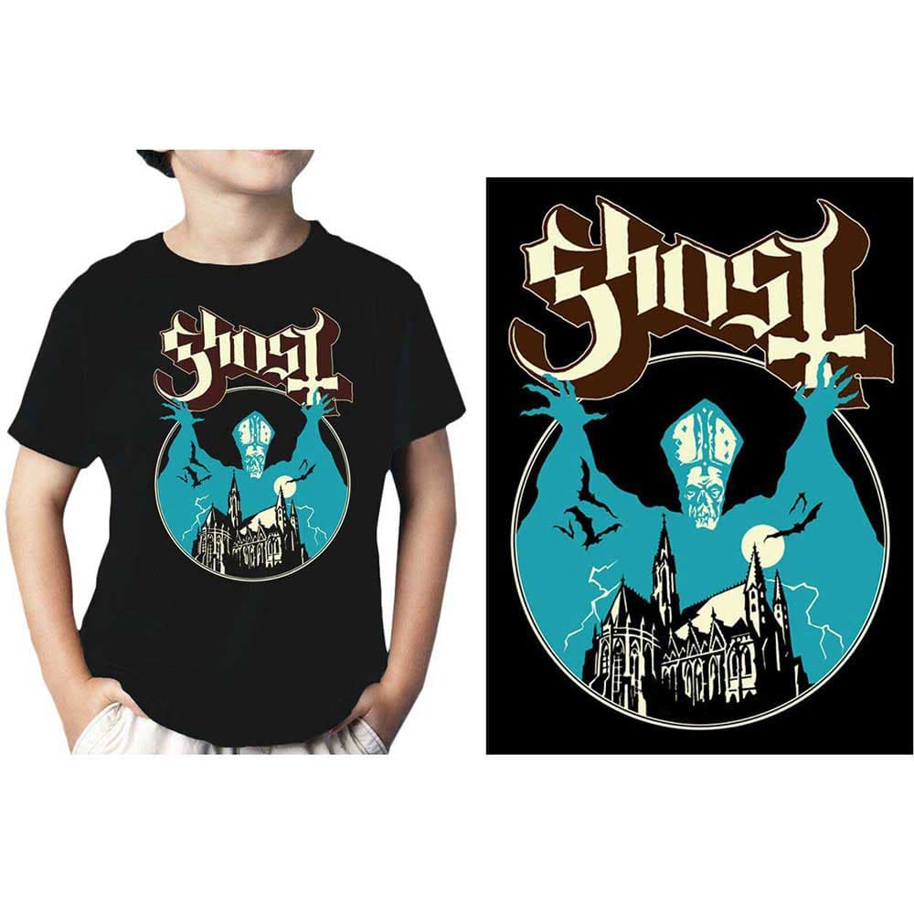 Tričko Ghost - Opus Eponymous, Dieťa,Čierna,7 – 8 rokov