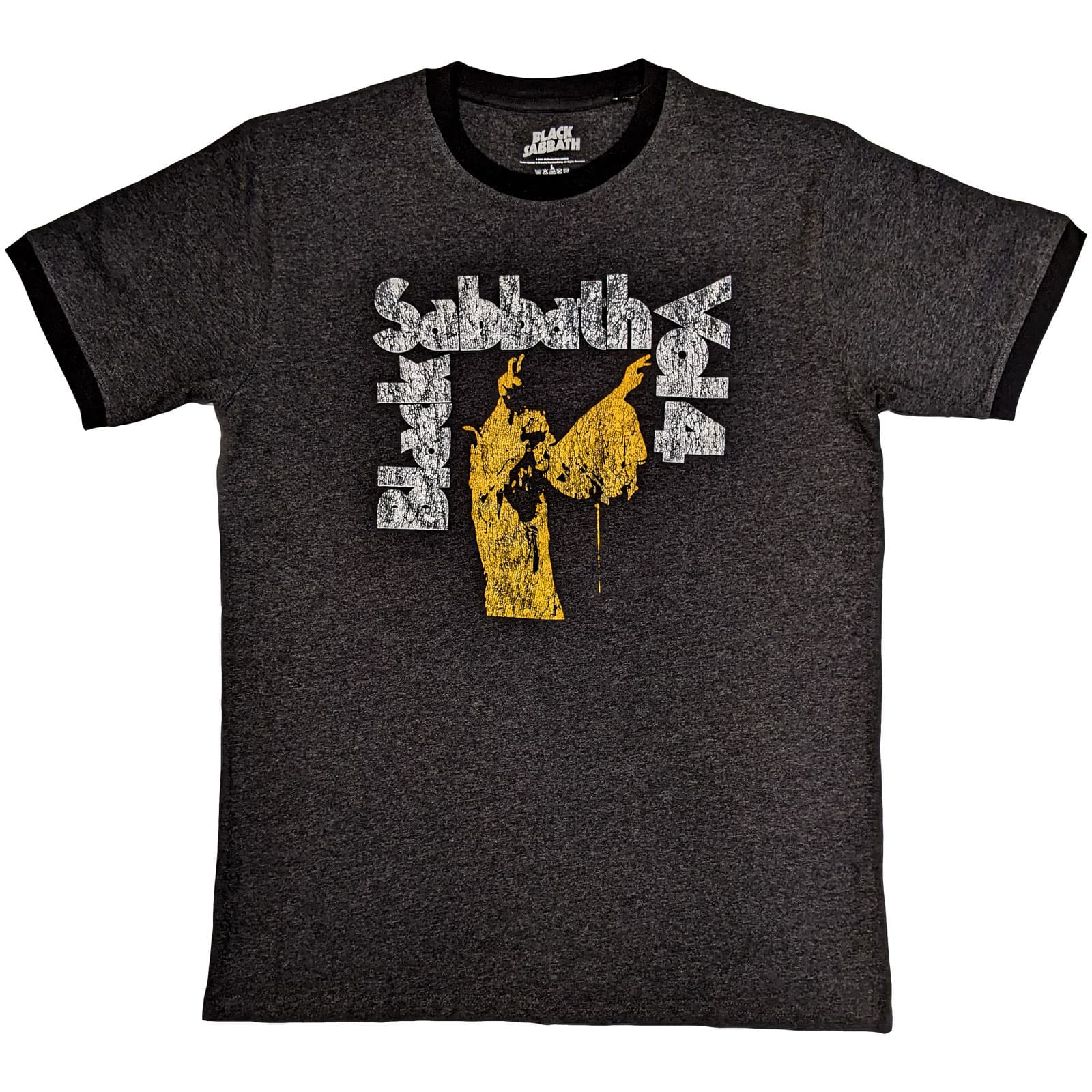 Tričko Black Sabbath - Vol 4, Unisex,Šedá,M