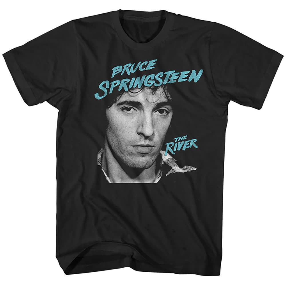 Tričko Bruce Springsteen - River 2016, Unisex,Čierna,S