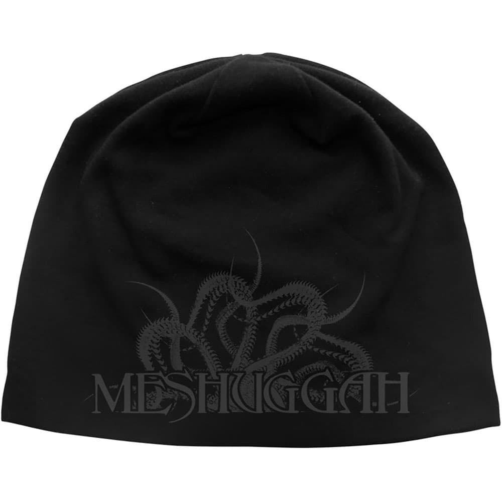 Čapica Meshuggah - Logo/Spine, Unisex,Čierna,Univerzálna
