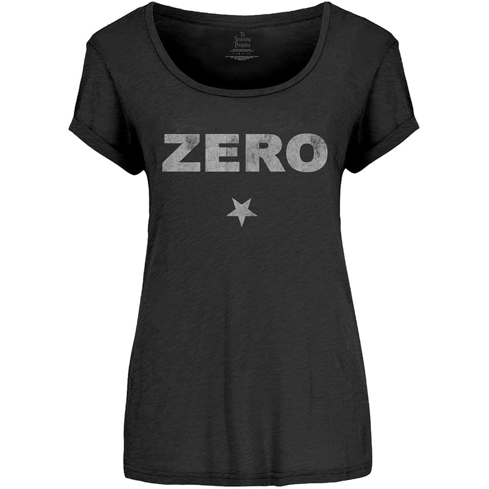 Tričko The Smashing Pumpkins - Zero Distressed, Žena,Čierna,XL