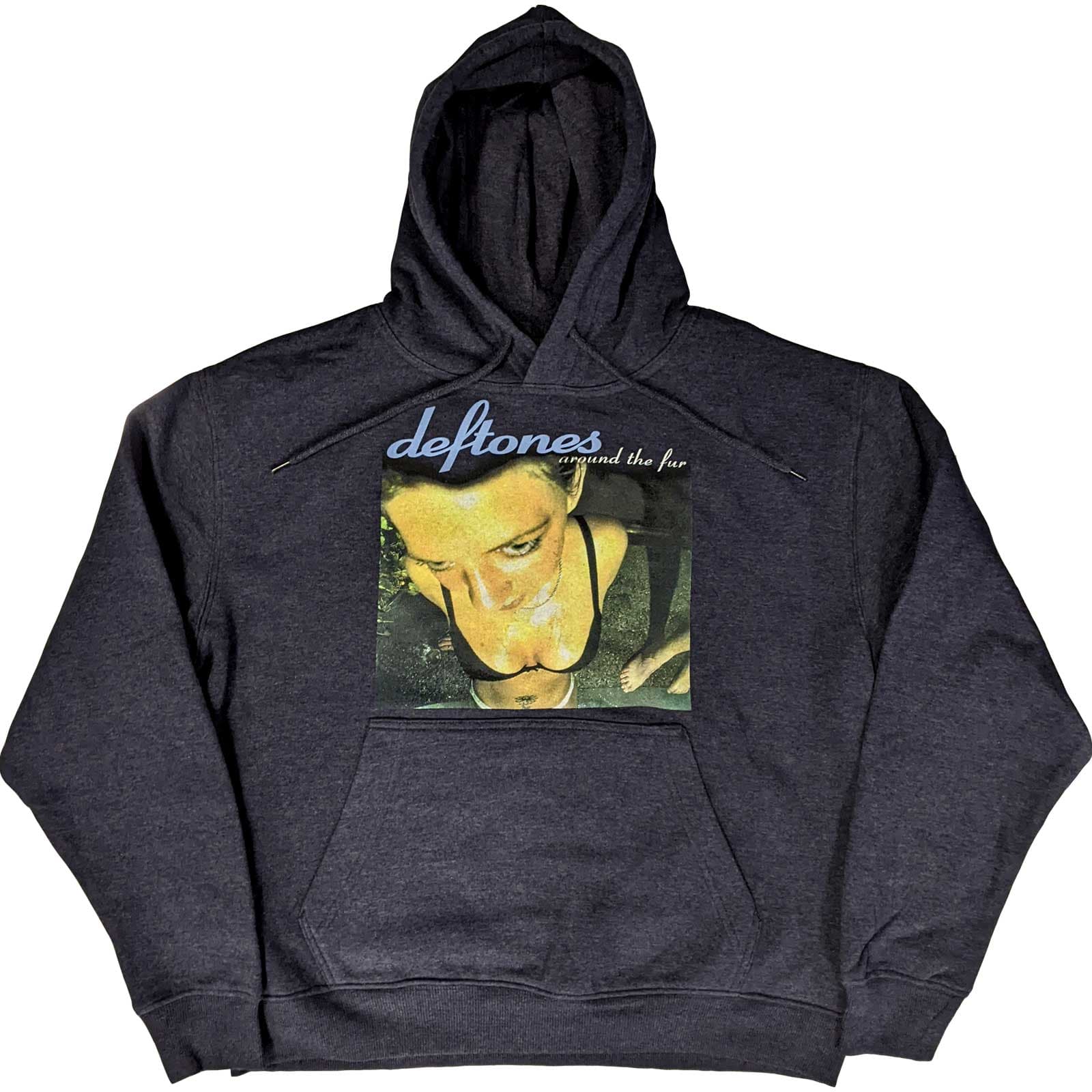 Mikina Deftones - Around the Fur, Unisex,Modrá,M