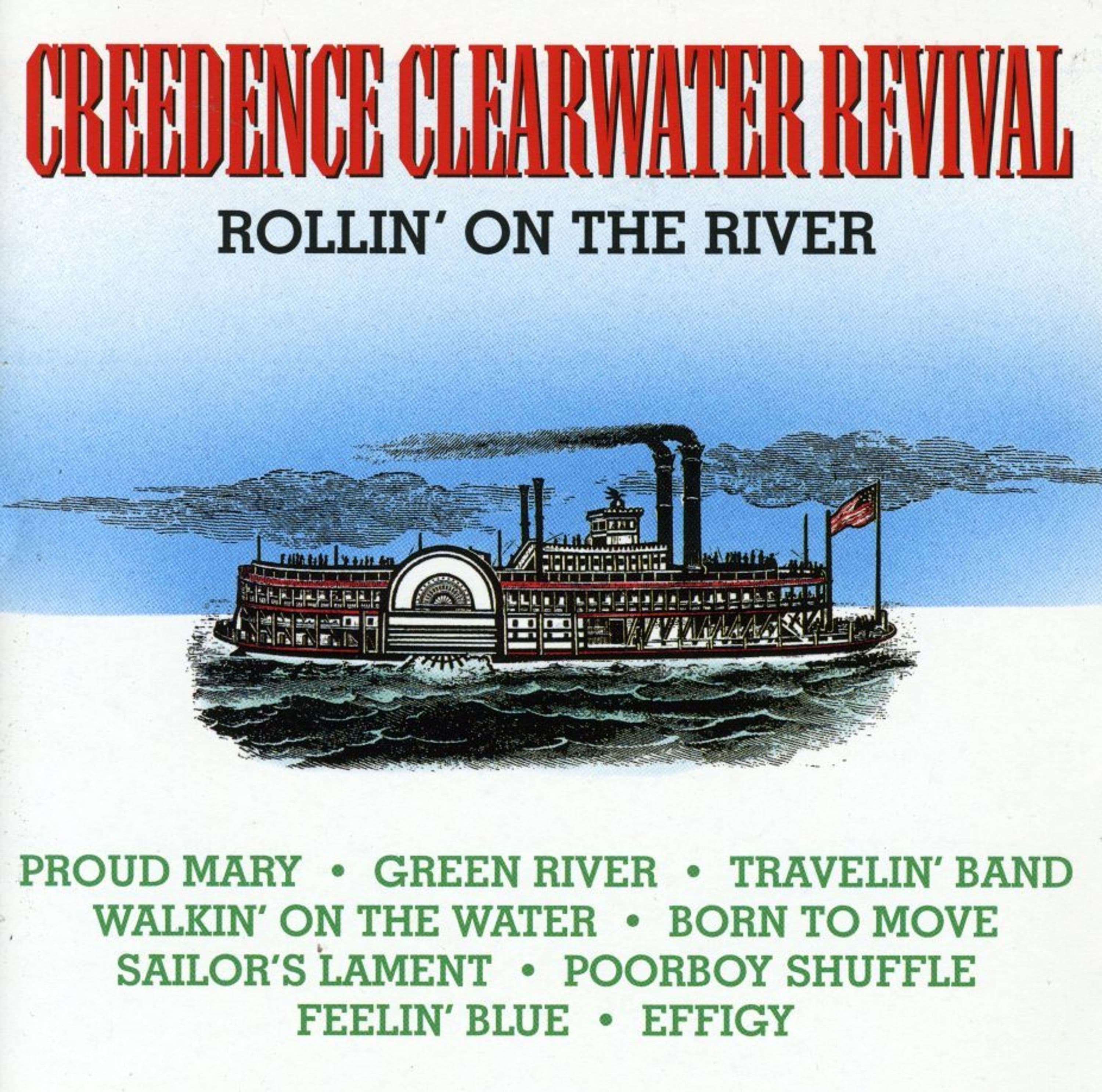 CD Creedence Clearwater Revival - ROLLIN' ON THE RIVER