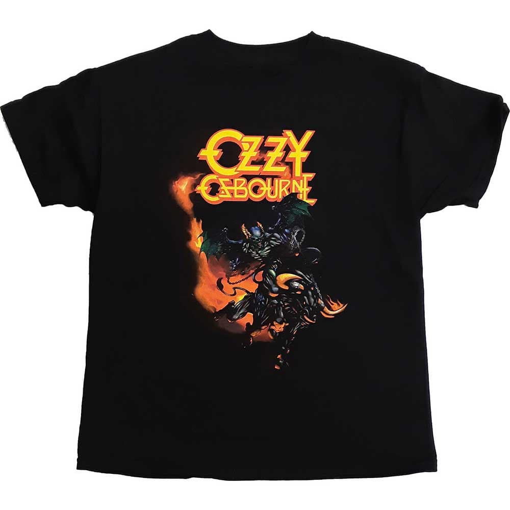 Tričko Ozzy Osbourne - Demon Bull, Dieťa,Čierna,9 – 10 rokov