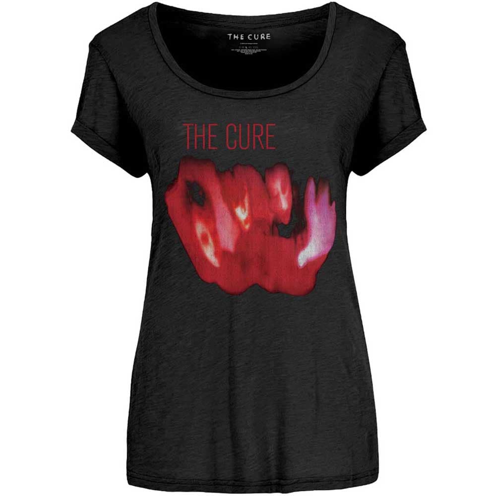 Tričko The Cure - Pornography, Žena,Čierna,M