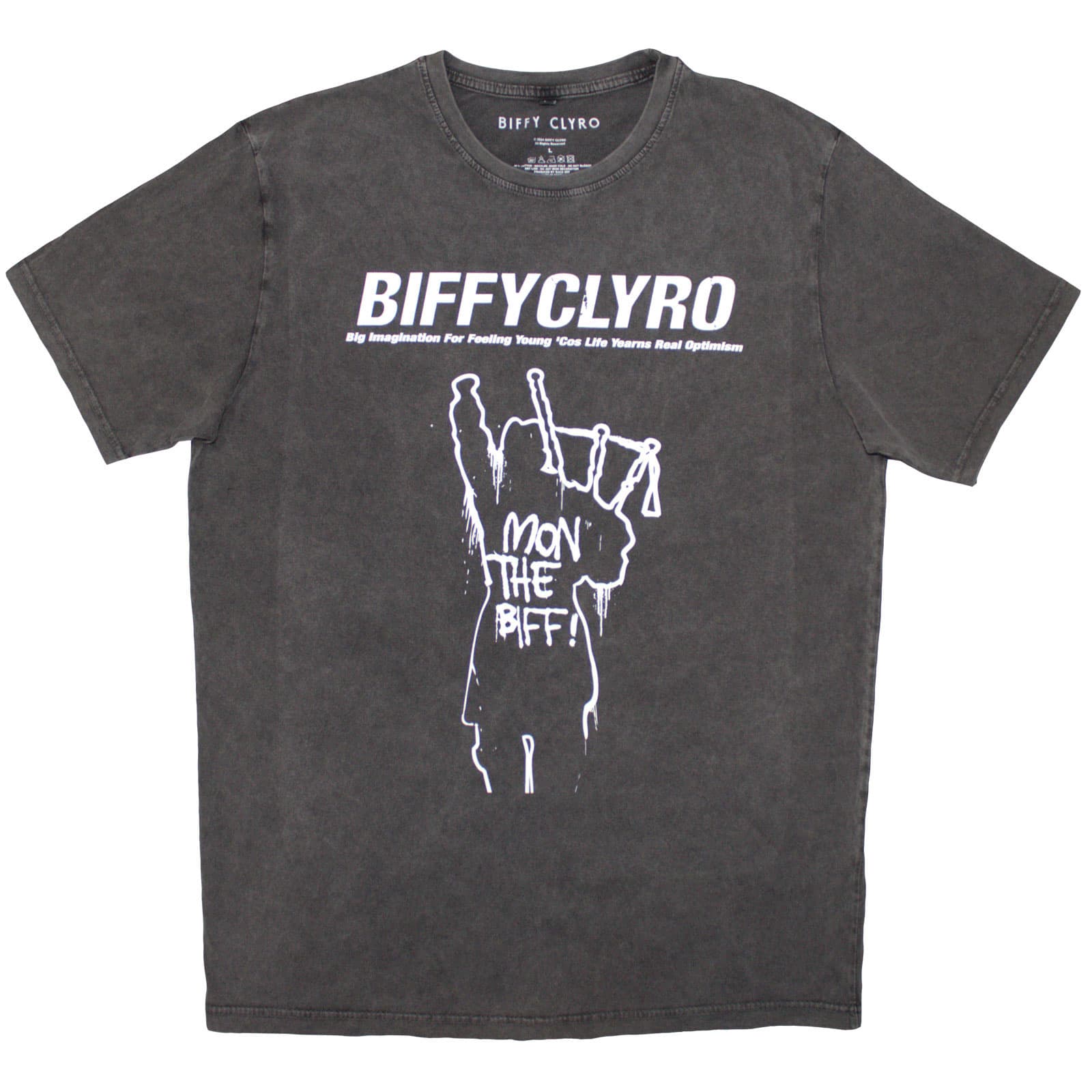 Tričko Biffy Clyro - Big Imagination, Unisex,Šedá,M