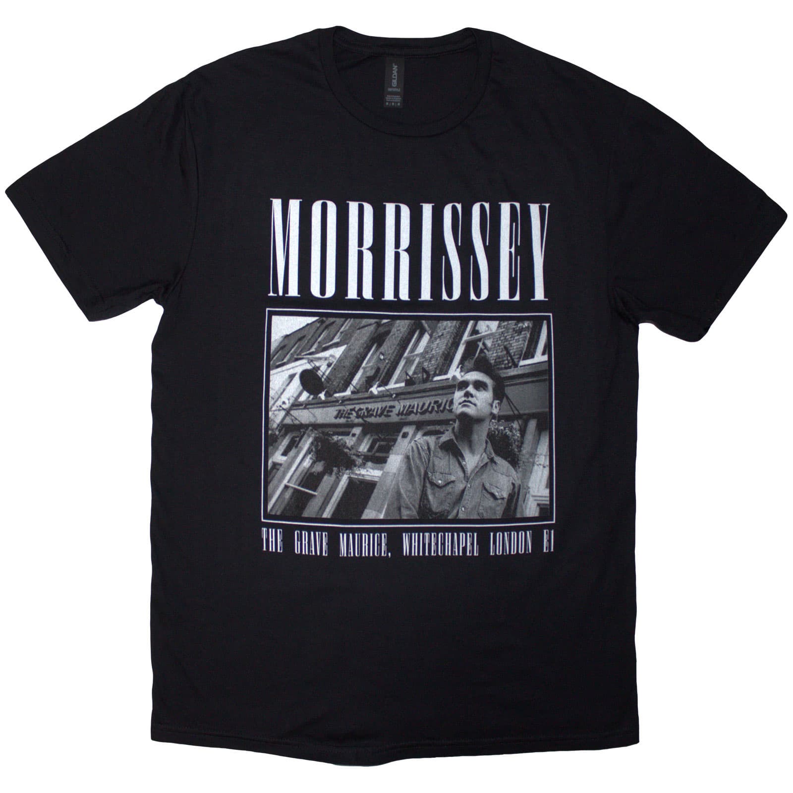Tričko Morrissey - Whitechapel, Unisex,Čierna,S