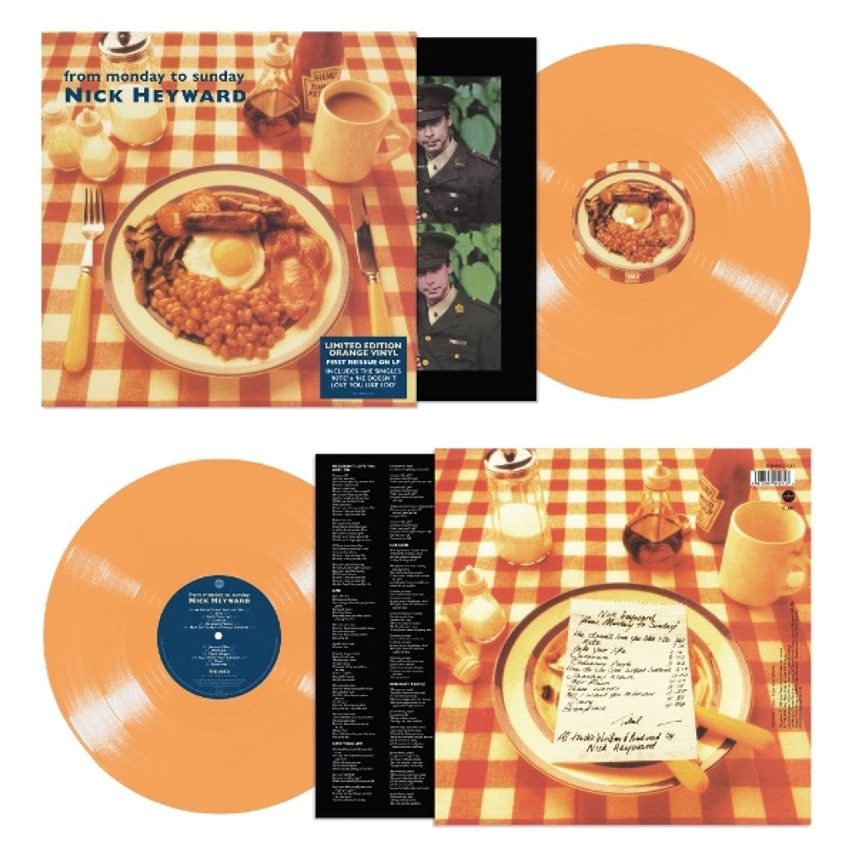 Vinyl Nick Heyward - FROM MONDAY TO SUNDAY