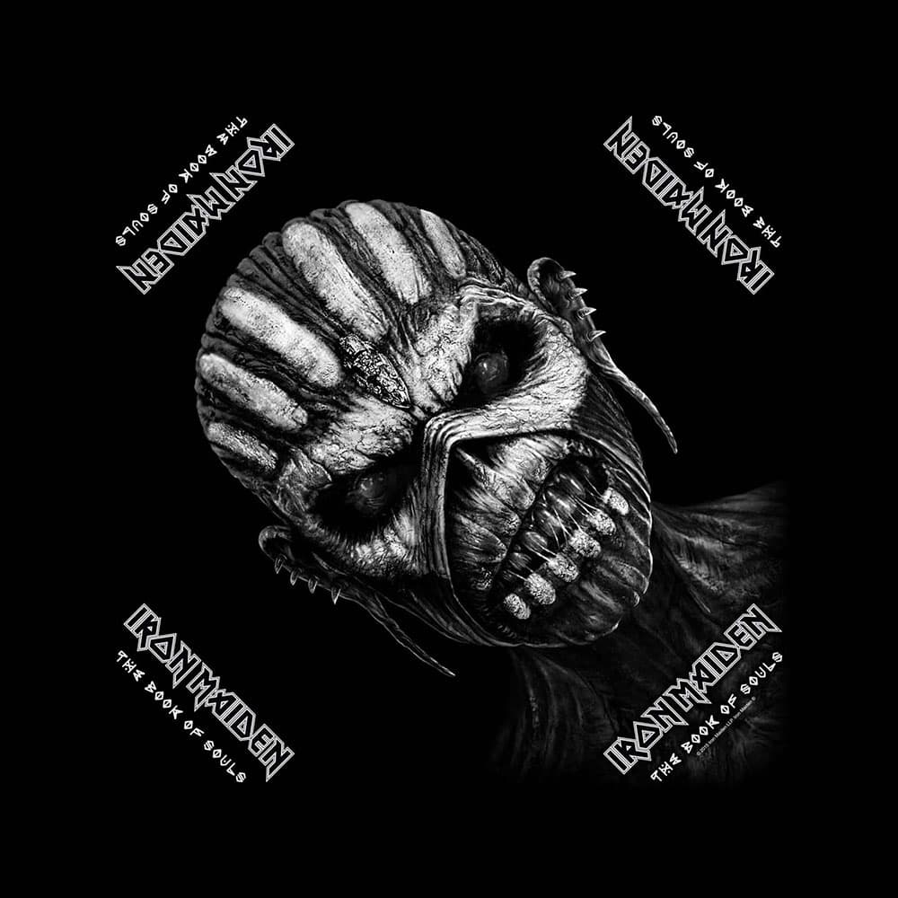 Šatka Iron Maiden - The Book of Souls, Unisex,Čierna,Univerzálna