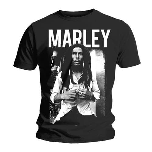 Tričko Bob Marley - Black & White, Unisex,Čierna,M