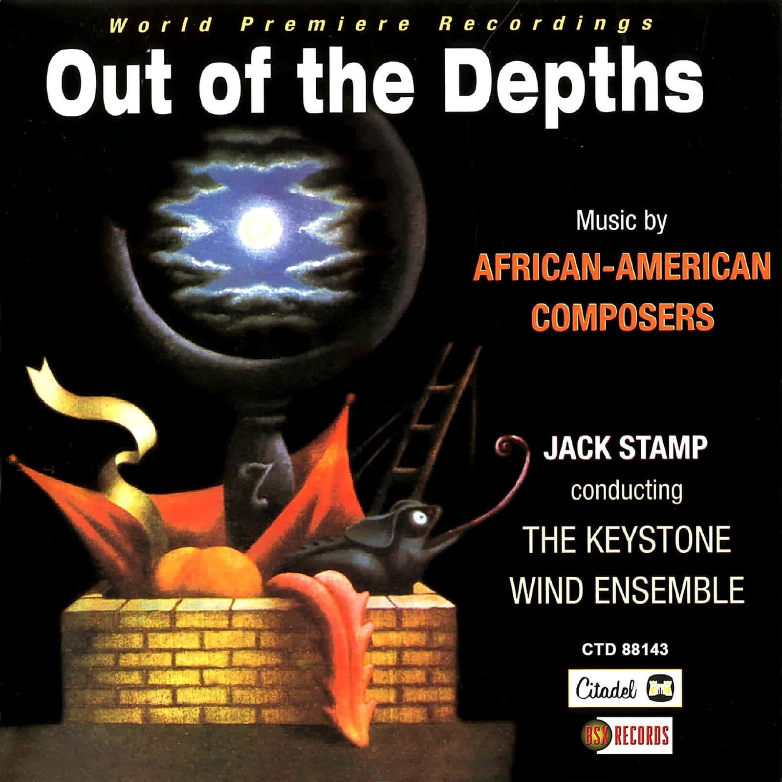 CD Keystone Wind Ensemble - OUT OF THE DEPTHS: MUSIC BY AFRICAN AMERICAN COMPOSERS