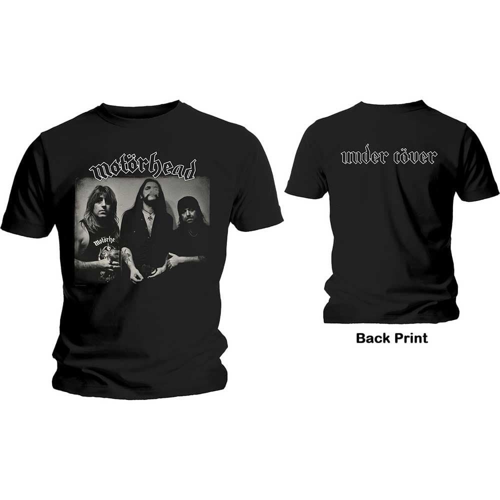 Tričko Motörhead - Under Cover, Unisex,Čierna,M